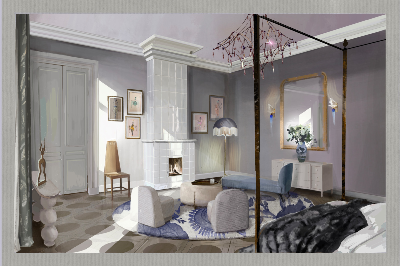 Проект спальни