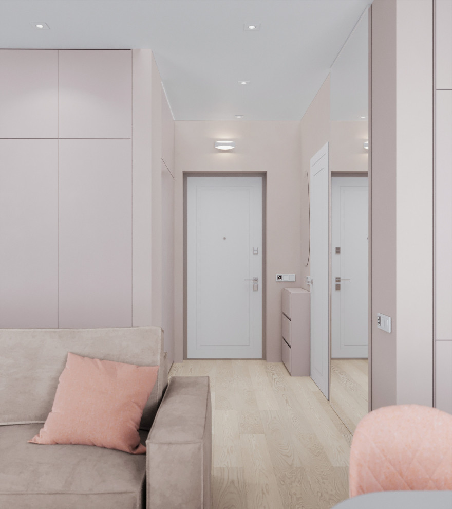 Проект "Персиковый минимализм"