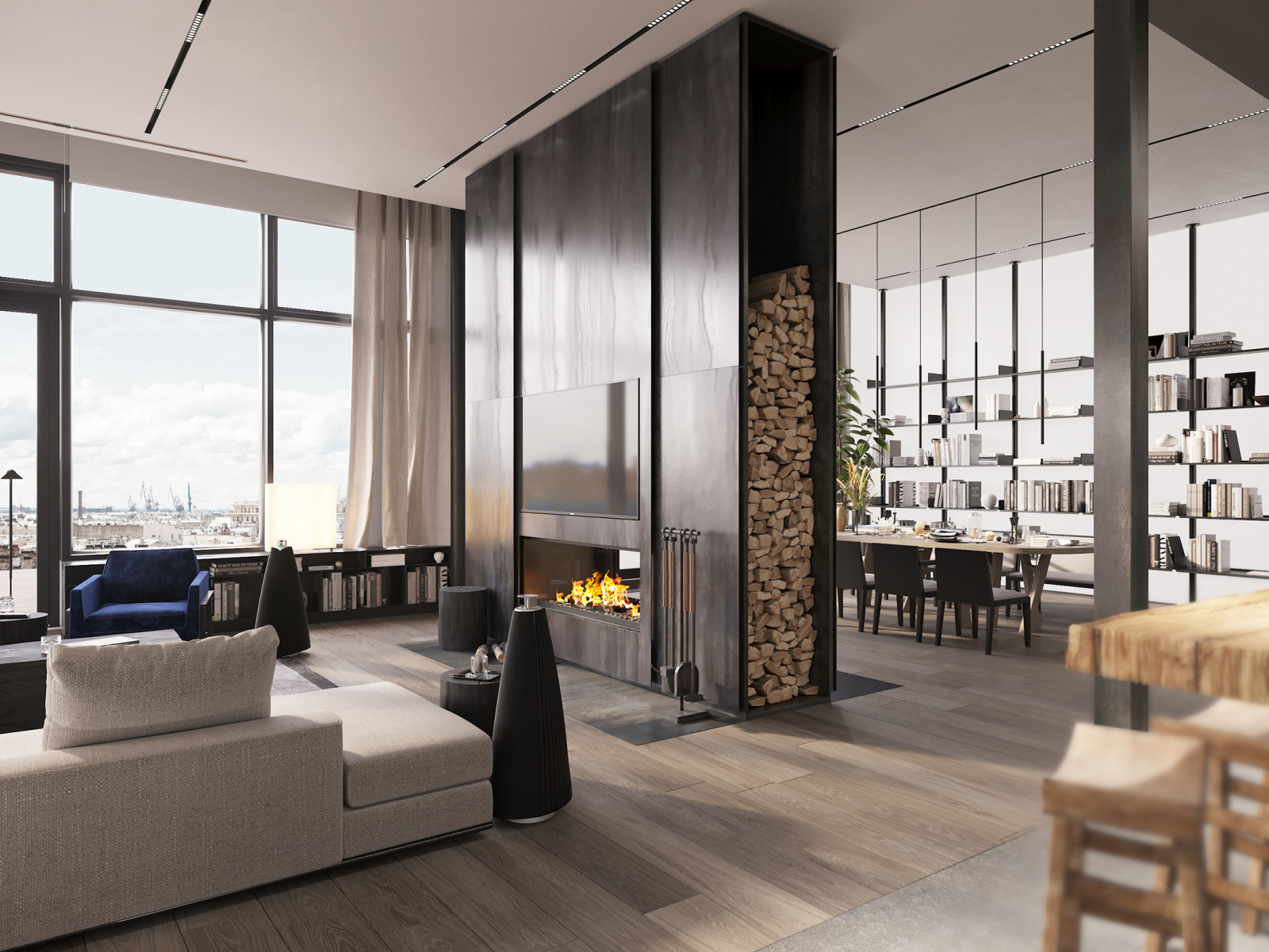 Пентхаус на Петроградке