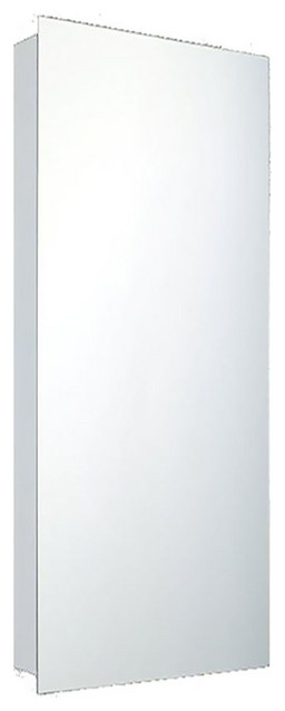 Deluxe Series Medicine Cabinet, 18"x42", Polished Edge, Surface Mount