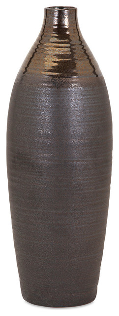 Calin Largetop Vase in Bronze