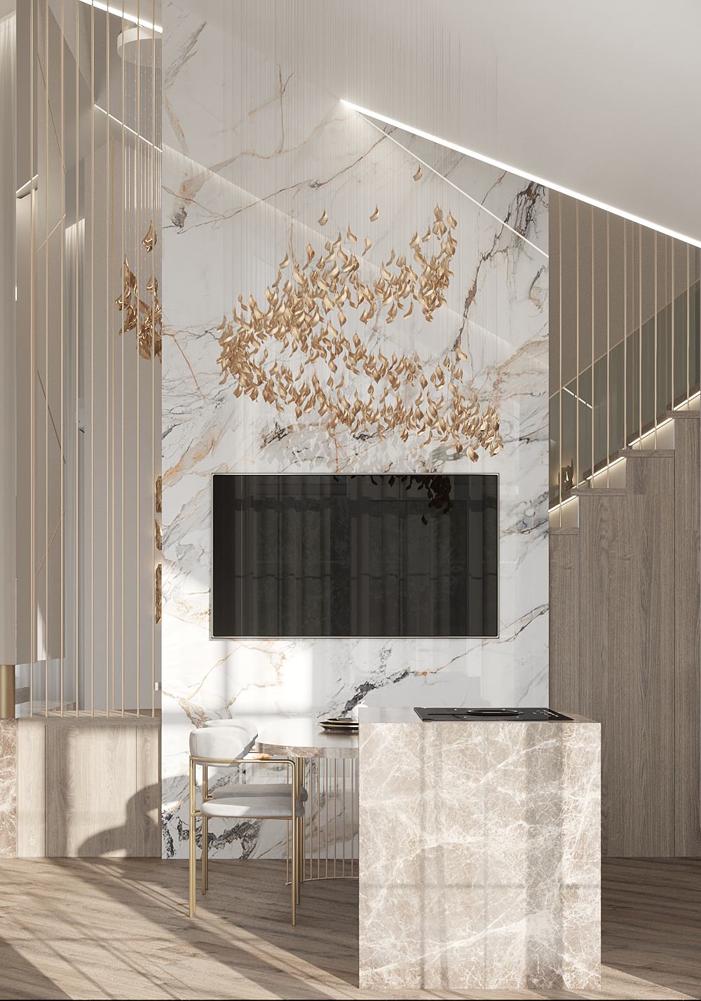 Дизайн проект дома в "Ключах"