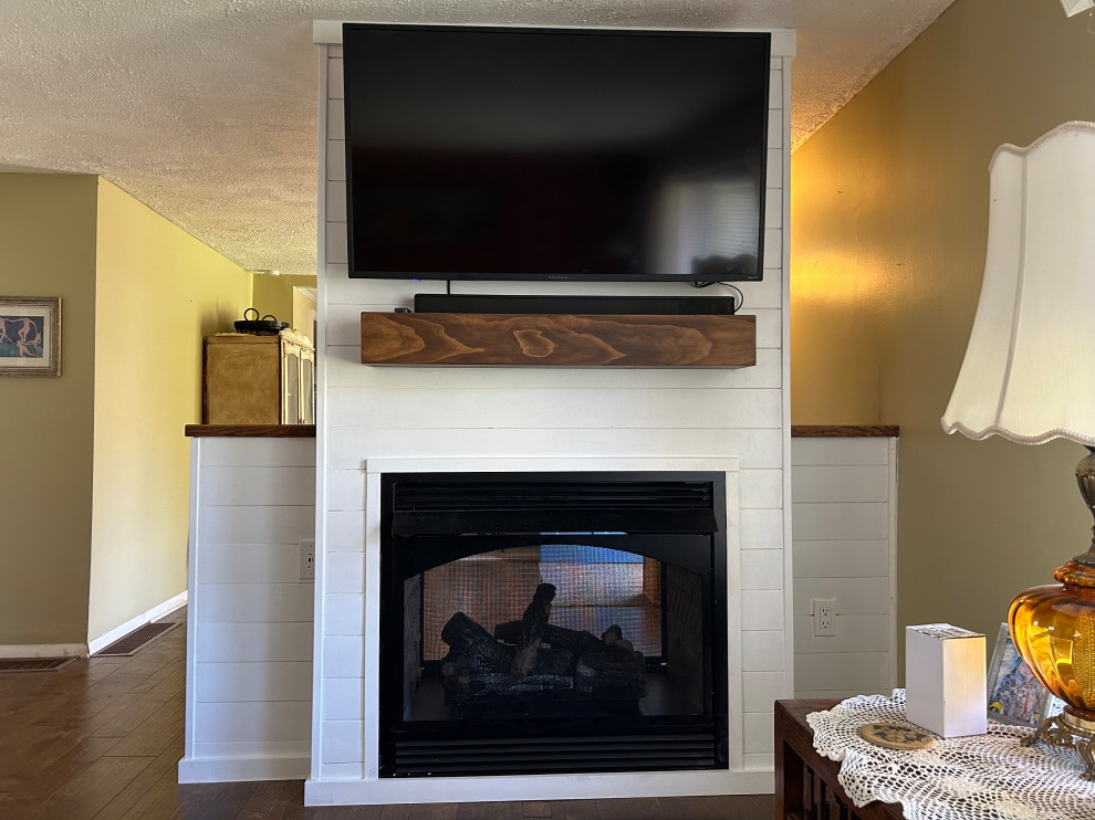 Custom Fireplace Buildout