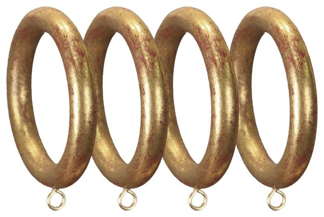 Gilded Gold Menagerie Drapery Rings Curtains By Menagerie By Tms