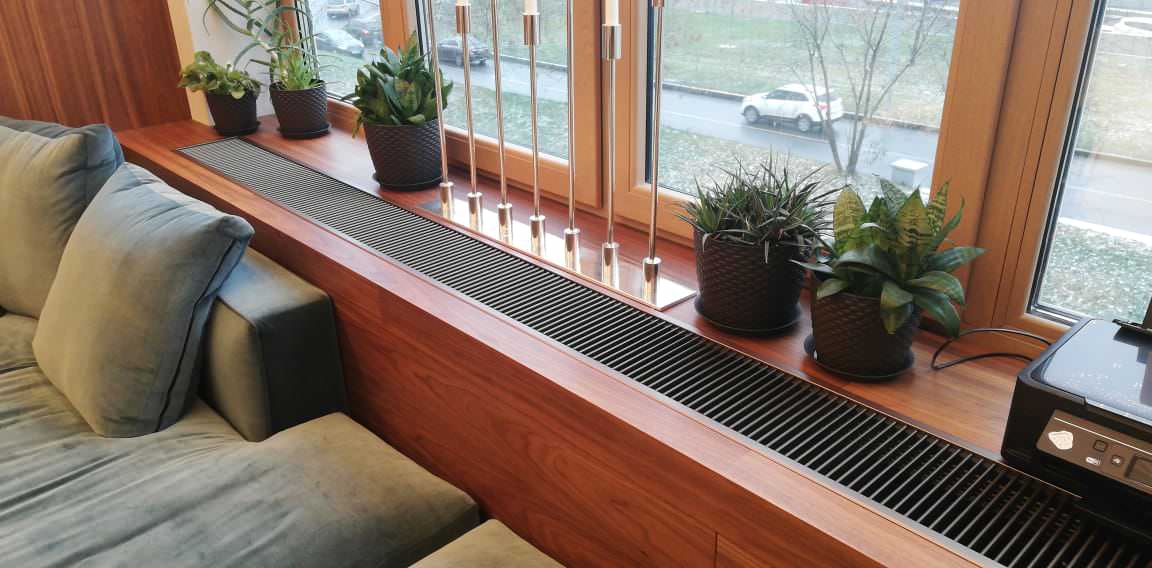 Внутрипольные конвекторы