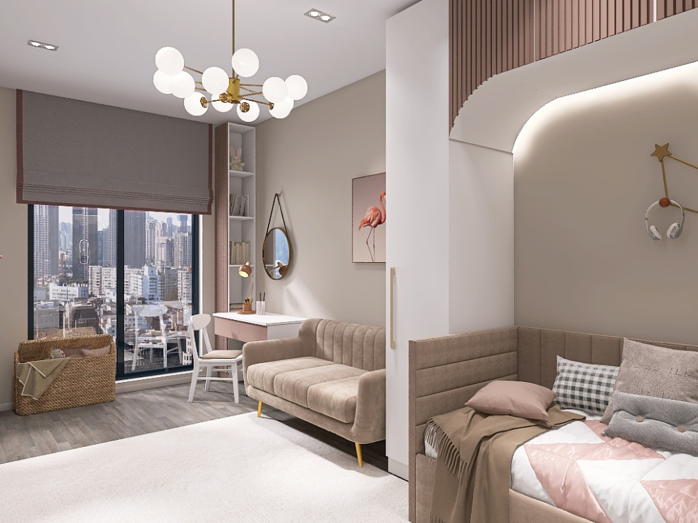 Дизайн-проект 2х комнатной квартиры ЖК Зиларт