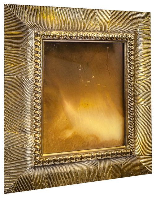 Art Dallas Antique Mirror Sunrise Traditional Wall Mirrors by