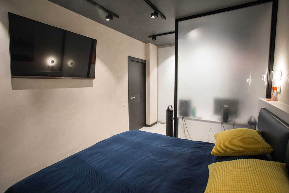 Реализованный проект евродвушки с элементами стиля Лофт