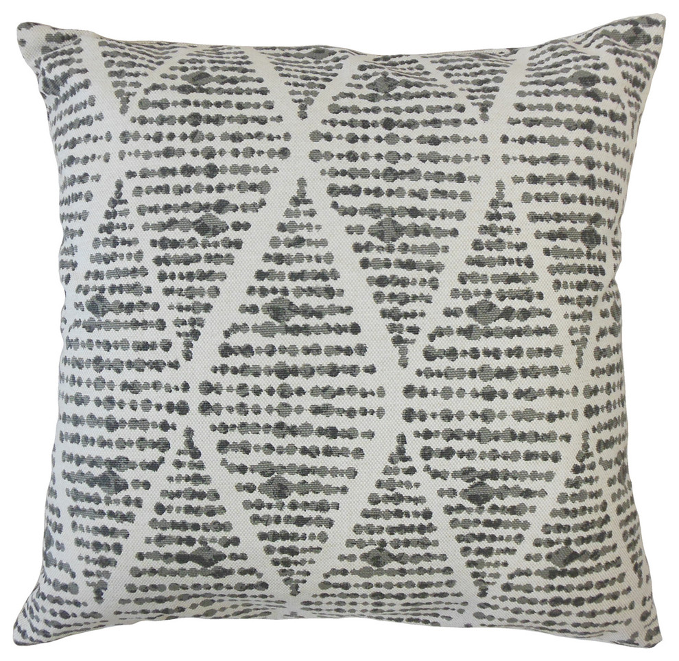 The Pillow Collection Neith Geometric Throw Pillow Cover 