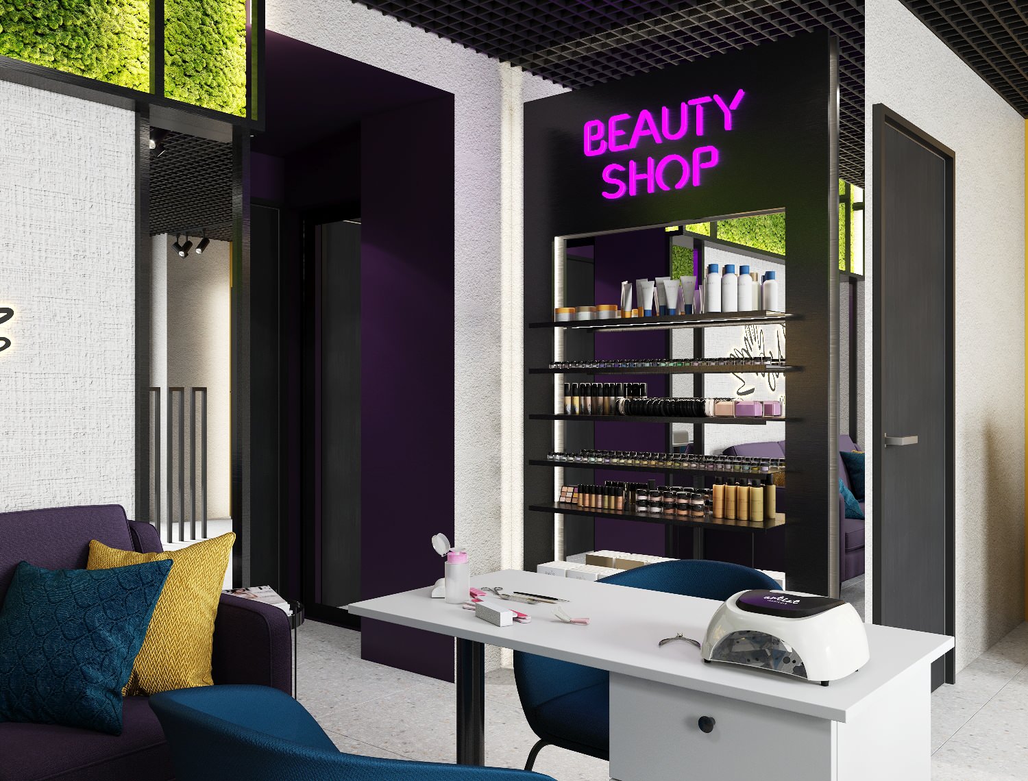 Салон маникюра в центре города