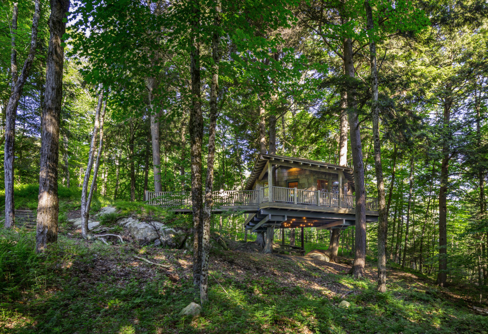 McNulty Treehouse Burlington by Black Mountain Architecture Houzz