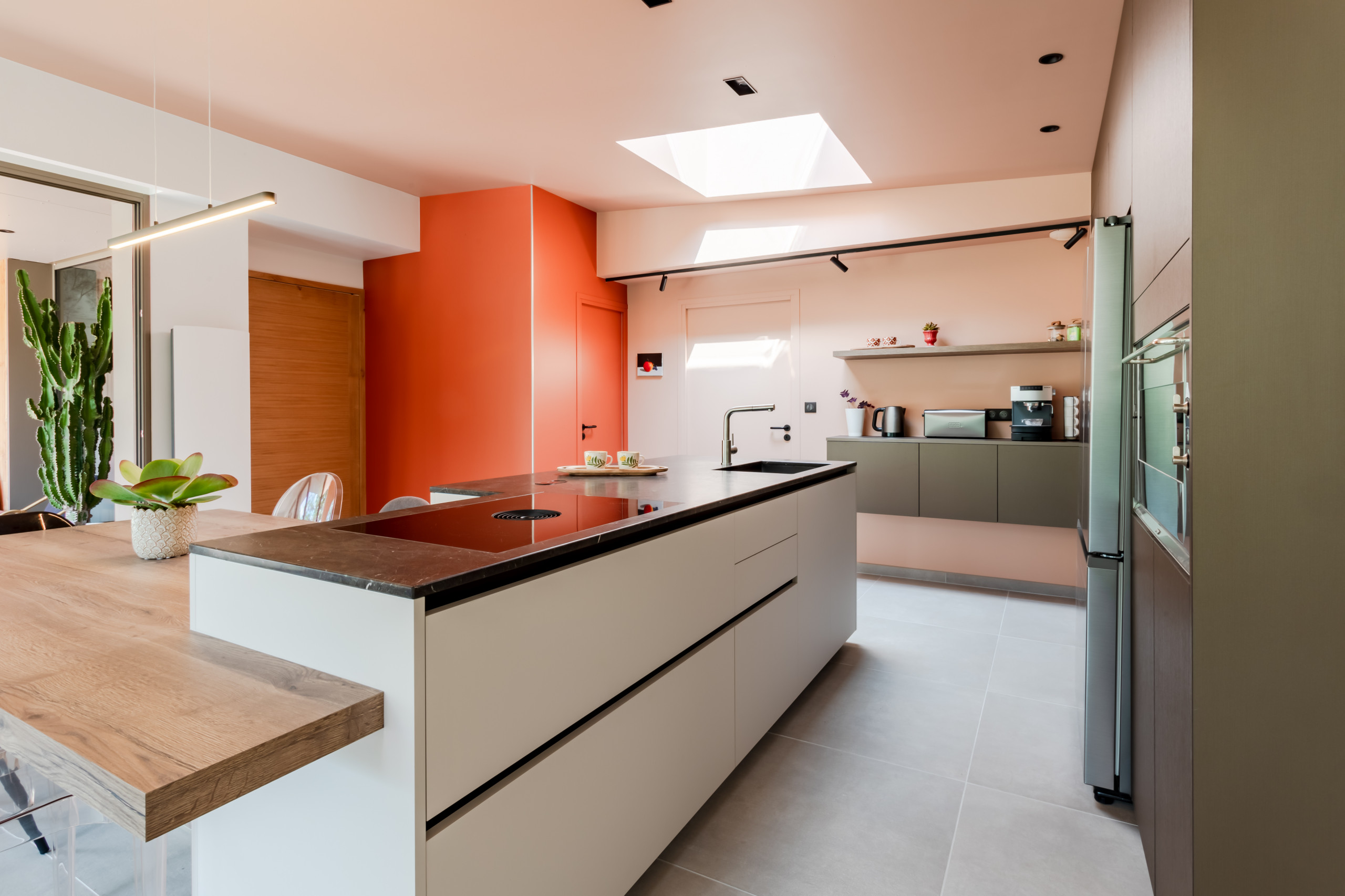 Rénovation d'une cuisine dans une maison neuve