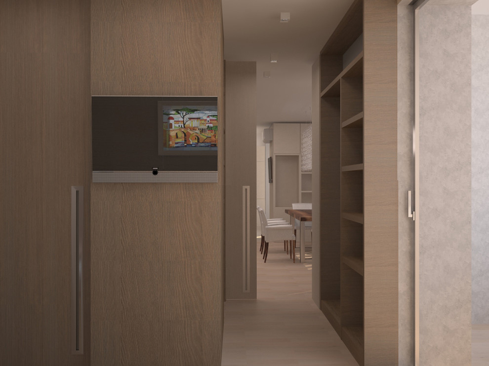 Дизайн проект квартиры с трансформируемыми перегородками