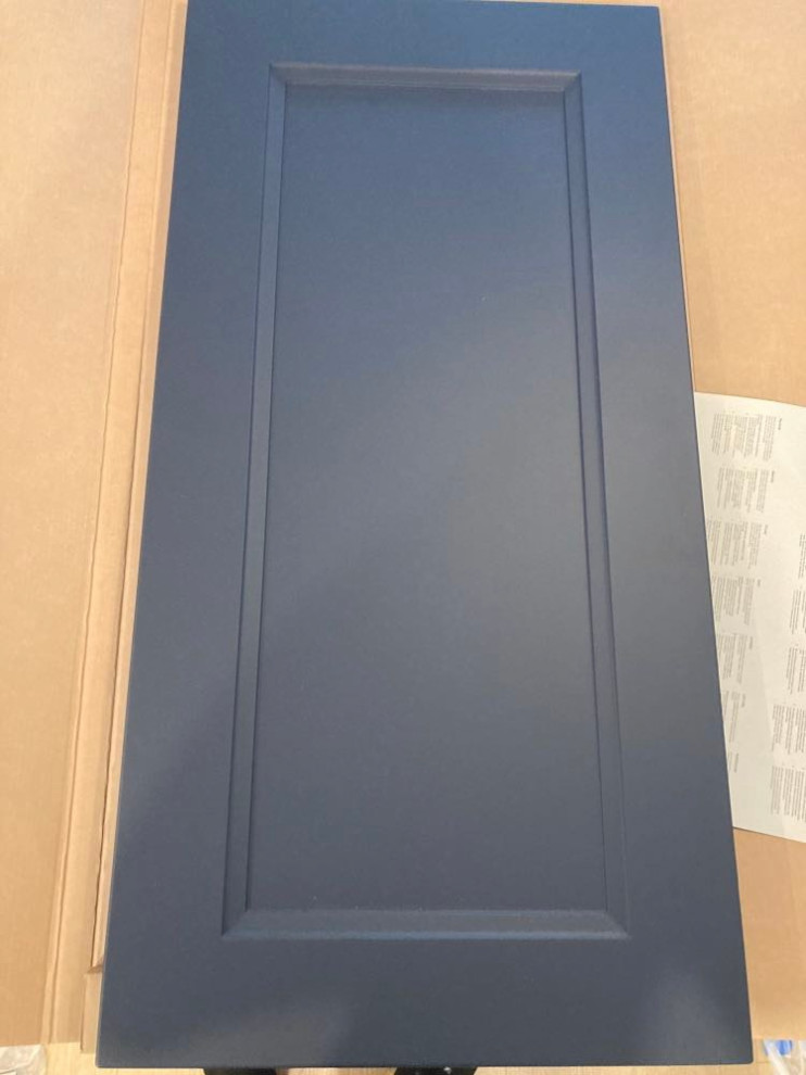 Sheen for kitchen island cover panels and trim?