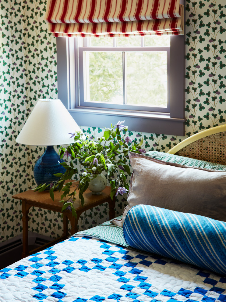 Rockport Summer House - Example of a beach style bedroom design in Boston
