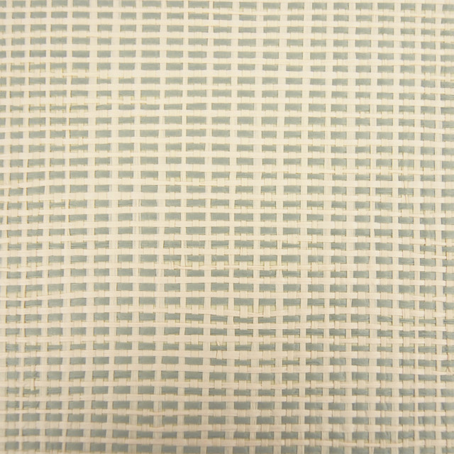 Misa Light Green Grasscloth Wallpaper,, Sample Contemporary