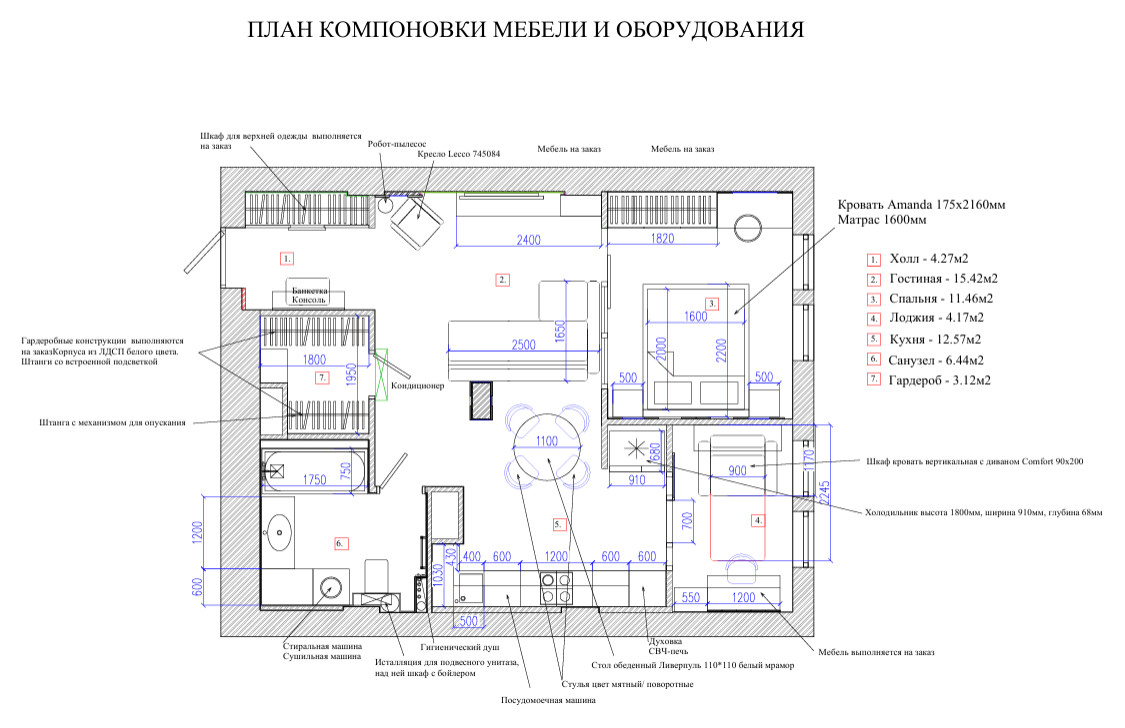 Проект в ЖК Континенталь