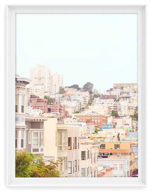 San Francisco 2 (Rooftops), Fine Art Giclée Print, Photography
