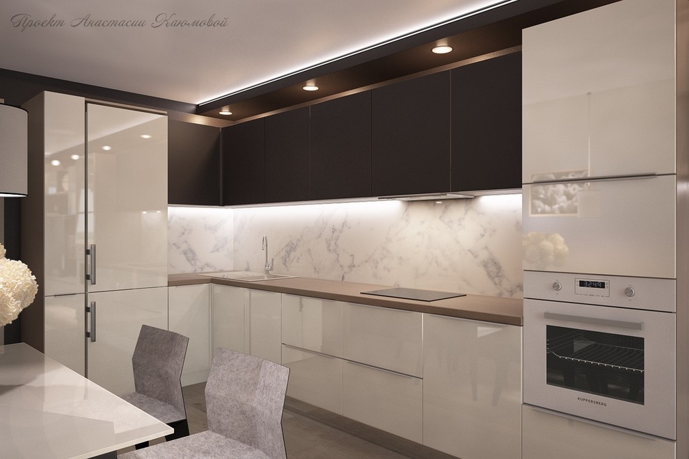 Кухня-гостиная для молодой семьи