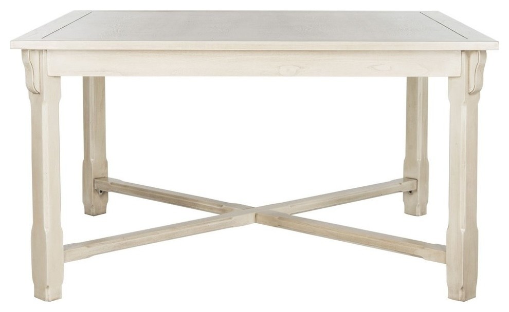Safavieh Bleeker Dining Table, White Washed