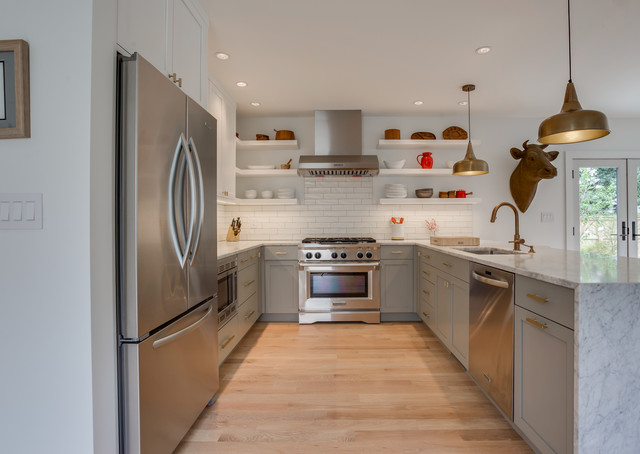 Franklin St. contemporary-kitchen
