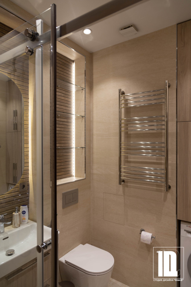 Дизайн-проект "Южное солнце" квартиры в ЖК Посейдон город Сочи 36 м2