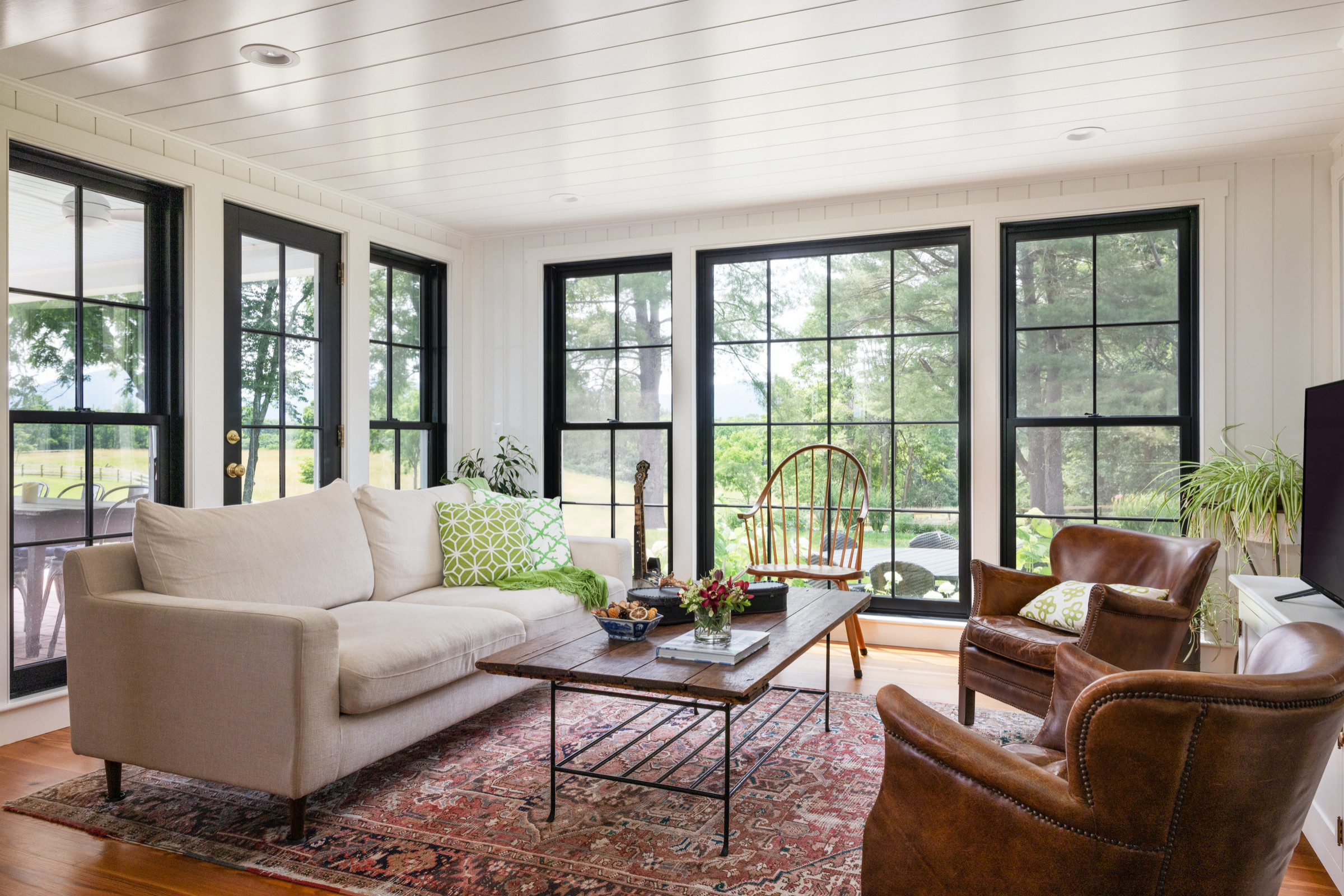 Care Free Homes Model Living Room
