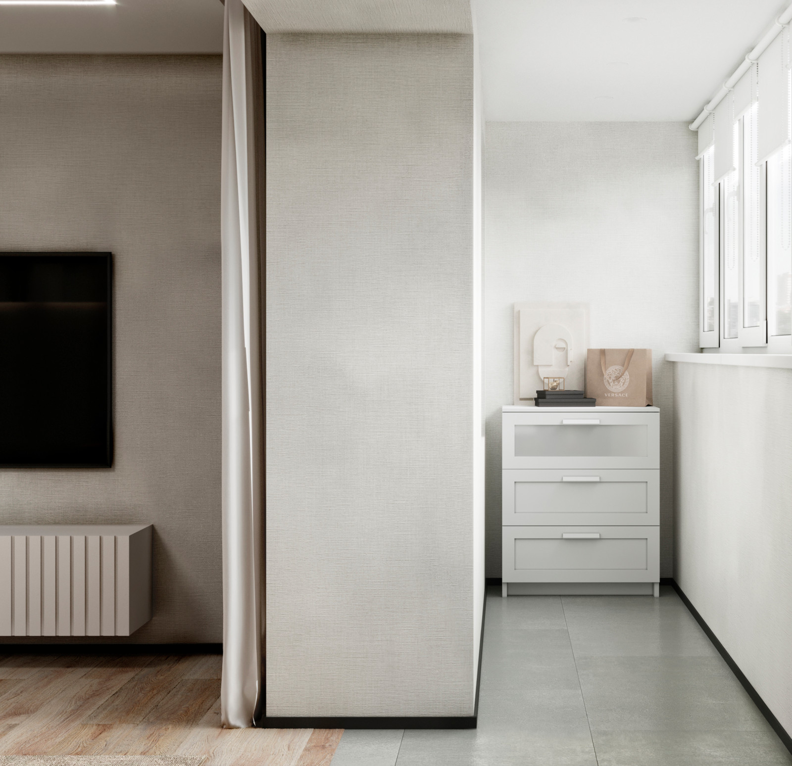 Интерьеры 3х-комнатной квартиры