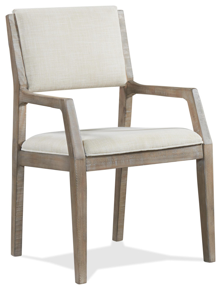 Riverside Furniture Intrigue Upholstered Arm Chair Set of 2 Farmhouse