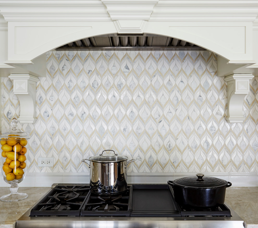 Inspiration for a transitional kitchen remodel in Chicago