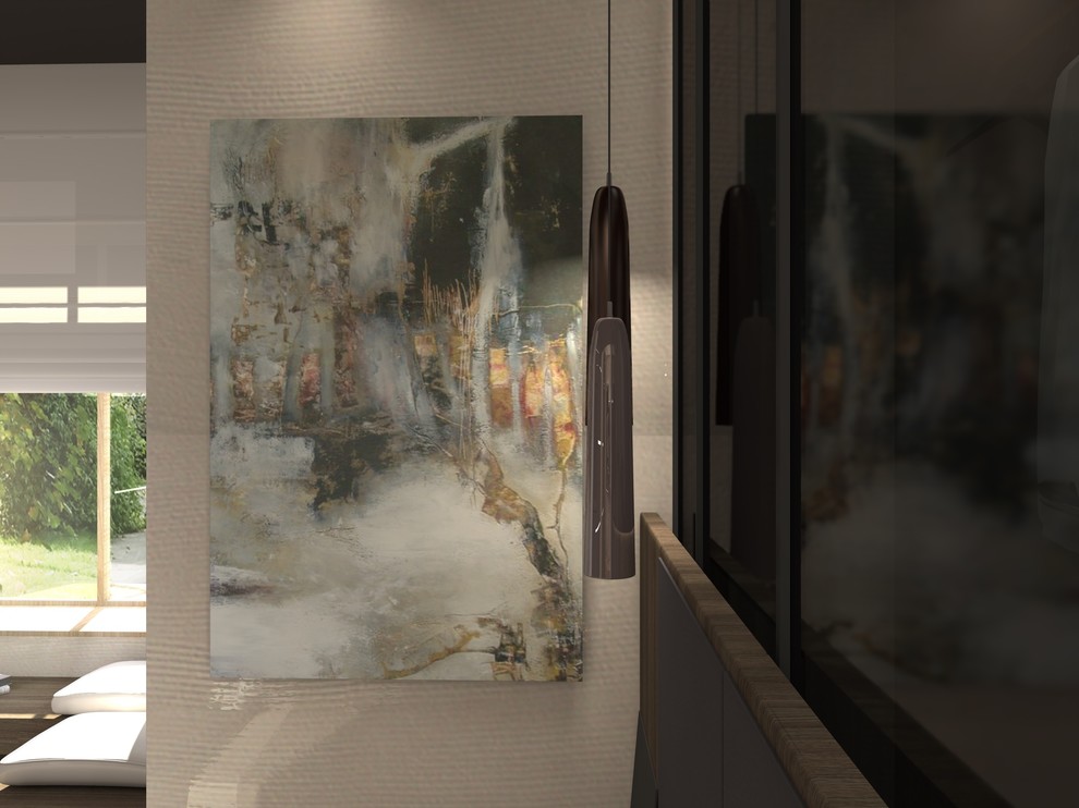 Тишина внутри Квартира 155,7 кв м в ЖК "Полянка-44"