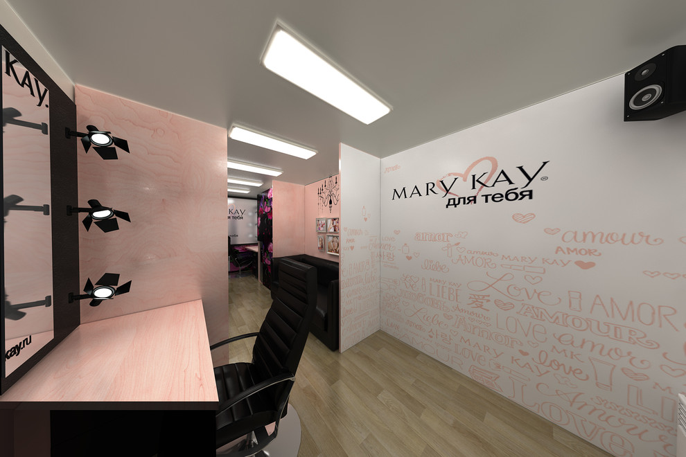 Офрмление гримерных Mary Kay