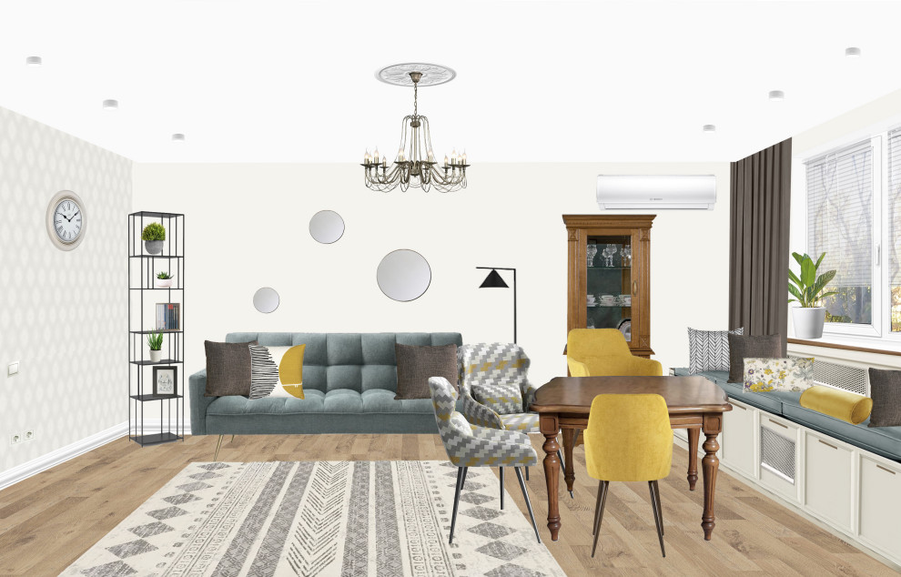 Дизайн-проект квартиры в Сокольниках, Москва