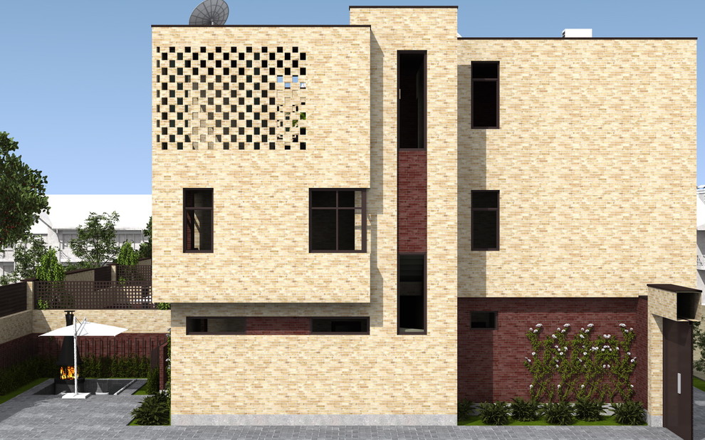 проект серии частных кирпичных домов