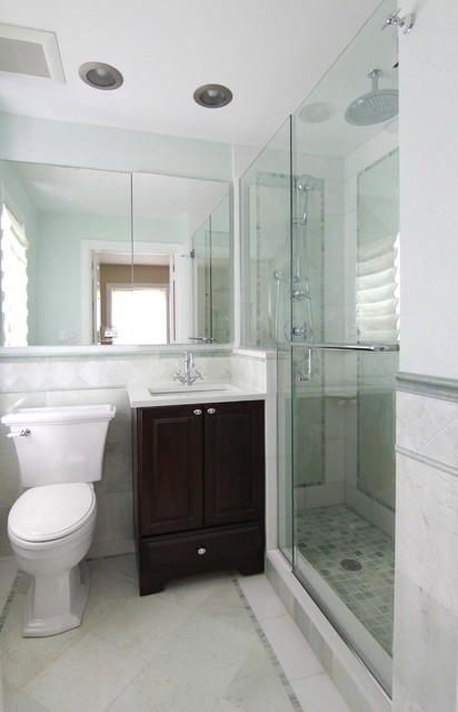 evanston small master - traditional - bathroom - chicago -
