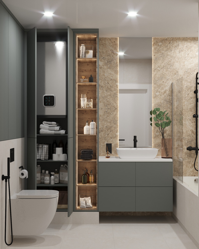 Дизайн-проект квартиры, площадью 99,1 м2 в г. Новосибирск