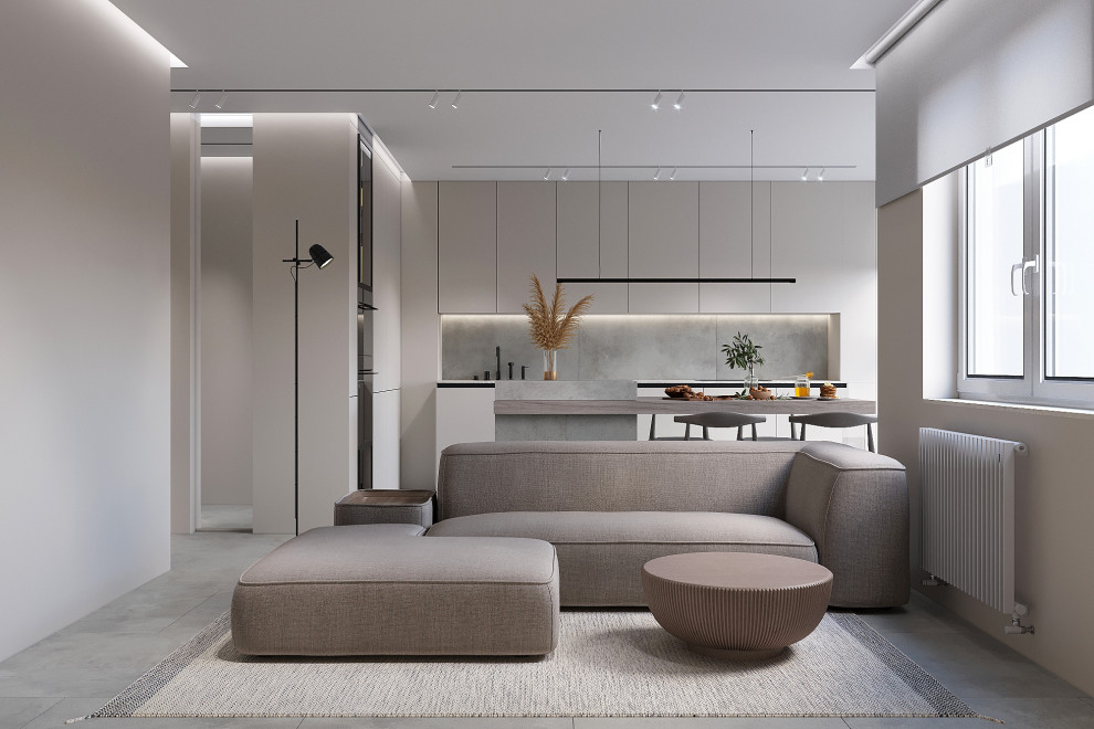 Интерьер квартиры ЖК "120 Квартал" в Самаре 114м2