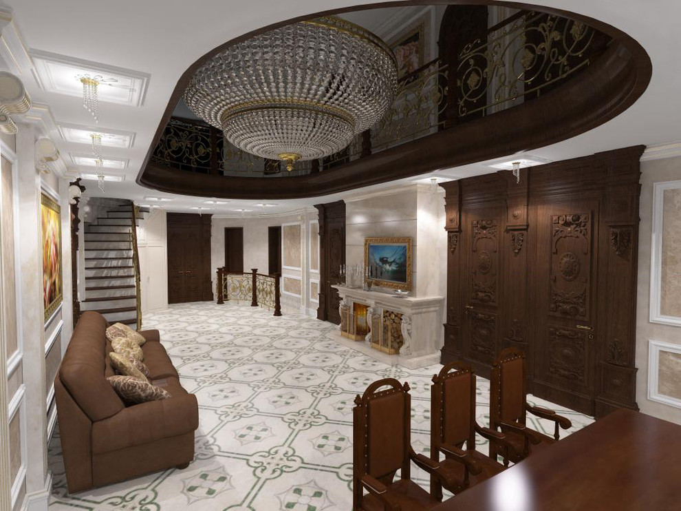 Дизайн интерьера коттеджа