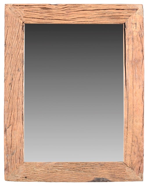 40x50 Reclaimed Mirror Farmhouse Wall Mirrors By Privilege International