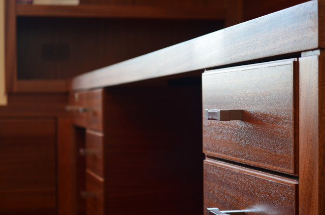 Mahogany Office/Library klassisch-modern-arbeitszimmer