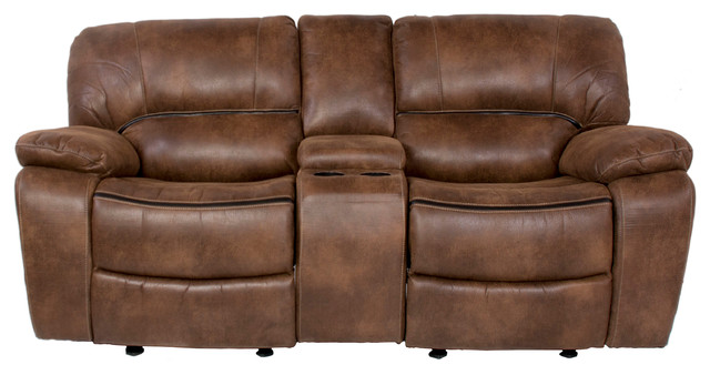 Snuggle Up Dual Rocking Reclining Loveseat With Console Snuggle Up Dual Rocking Reclining Loveseat With Console