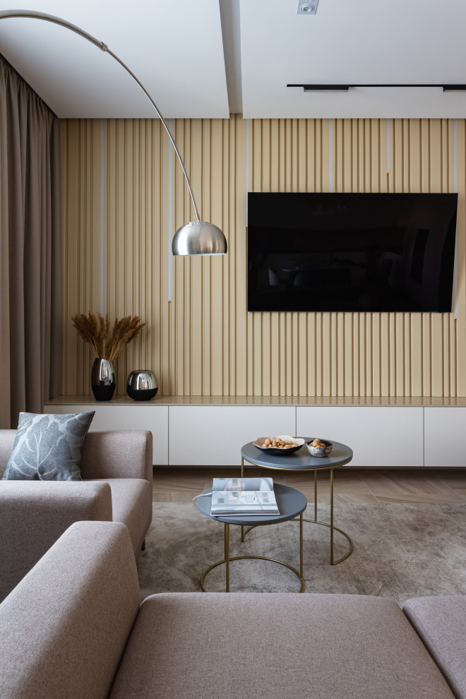 Реализованная квартира в ЖК Макаровский. Кухня-гостиная