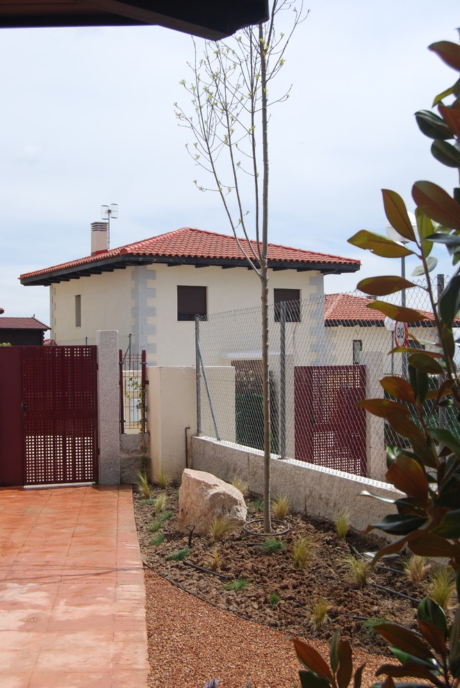 Jardín con rincones pequeños
