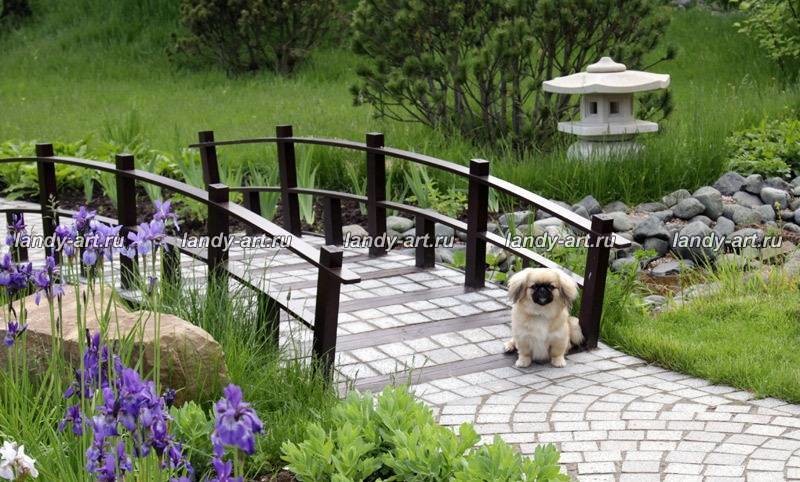 Японский сад для нашего заказчика.