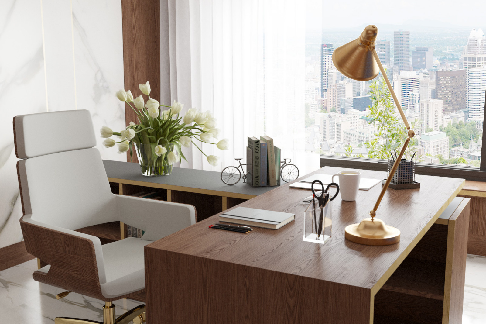 Рабочий кабинет  в бизнес центре