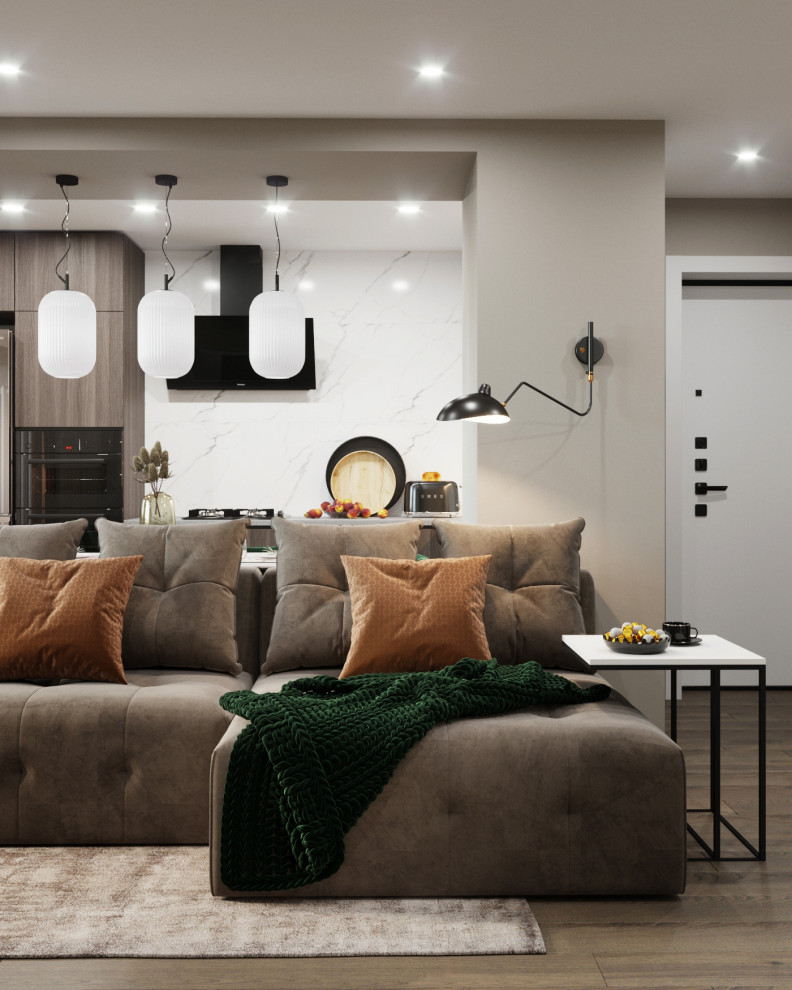 Квартира в современном стиле для стильной семьи