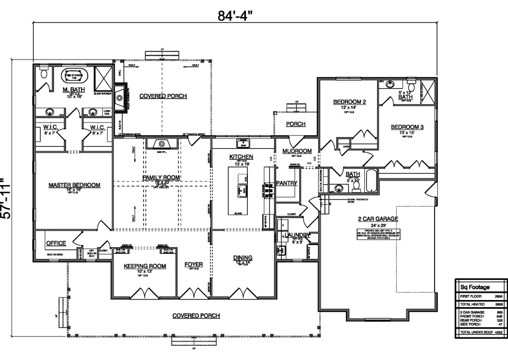Plan No. 2658