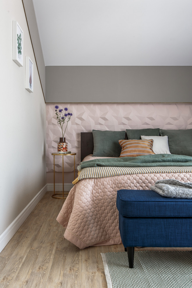 Спальня и WC из проекта Дом для семьи из 4 человек