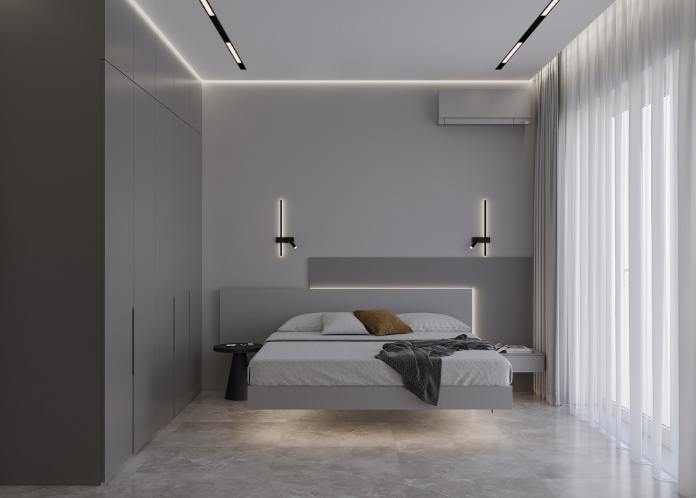 Гостевая спальня в минималистичном стиле