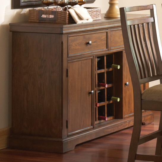 Dorris Server, Warm Oak